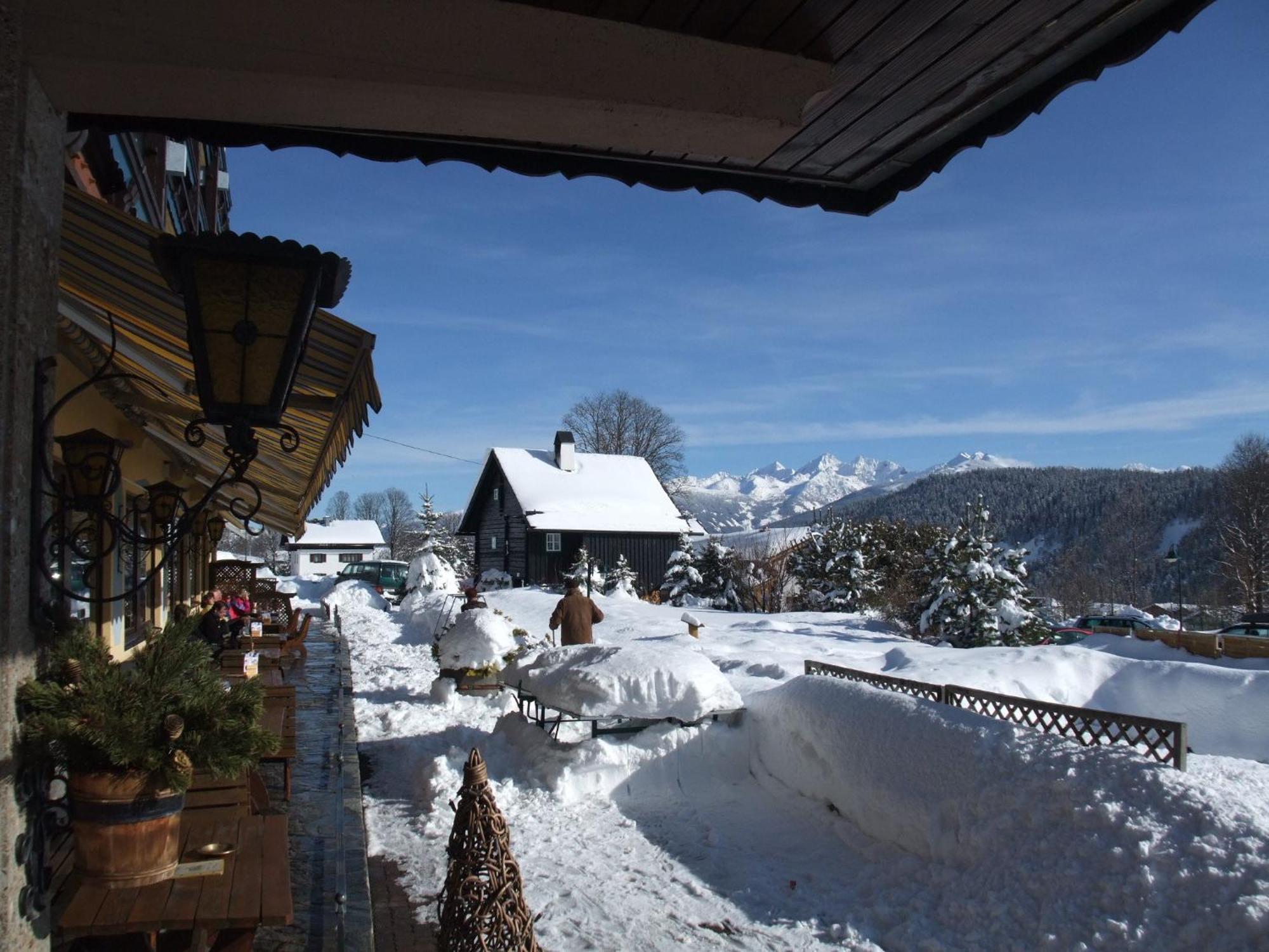 Ferienhotel Knollhof Ramsau am Dachstein Dış mekan fotoğraf